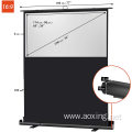 180x102cm floor standing water material projector screen 4k